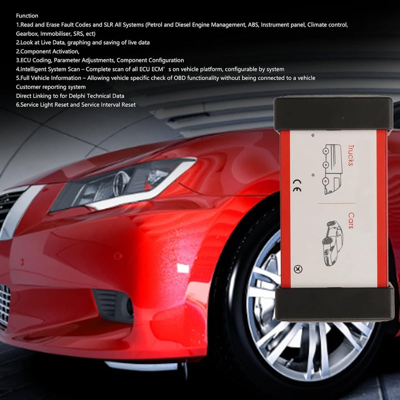 Keenso ODB2 Diagnosztikai Szkenner Bluetooth ECU Kódolás Autódiagnosztika