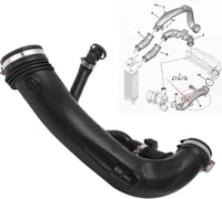 Keenso Turbo Szívócső Gumicső 1440Q6 Peugeot 308 508 3008 5008 C4 4