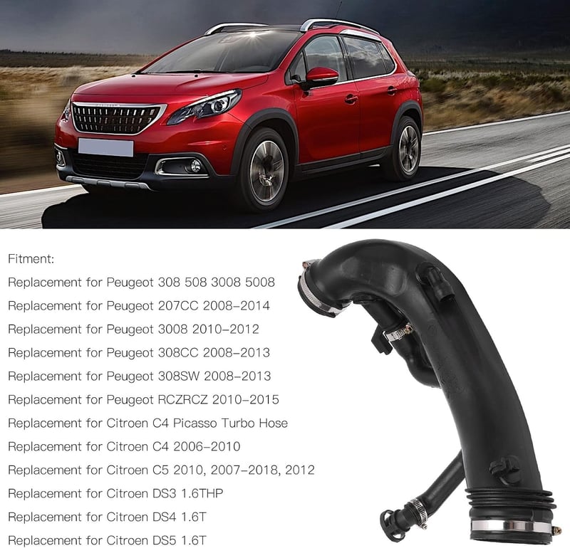 Keenso Turbo Szívócső Gumicső 1440Q6 Peugeot 308 508 3008 5008 C4