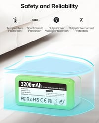 Keenstone 3200mAh Conga Excellence 1090 990 950 1790 Pótakkumulátor 5