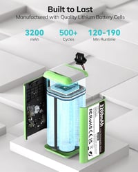 Keenstone 3200mAh Conga Excellence 1090 990 950 1790 Pótakkumulátor 3