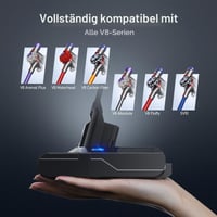 Náhradná batéria Keenstone 8000 mAh pre vysávač Dyson V8 SV10 Absolute Animal Motorhead Fluffy s 2 filtrami 2