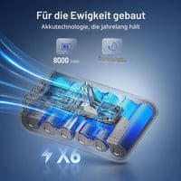 Náhradná batéria Keenstone 8000 mAh pre vysávač Dyson V8 SV10 Absolute Animal Motorhead Fluffy s 2 filtrami 3