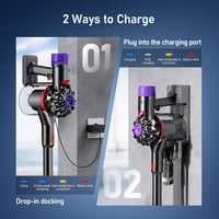 Keenstone V8 8000mAh akkumulátor Dyson SV10 porszívóhoz 3 szűrővel - V8 8.0Ah + Filter 7