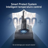 Keenstone V8 8000mAh akkumulátor Dyson SV10 porszívóhoz 3 szűrővel - V8 8.0Ah + Filter 5