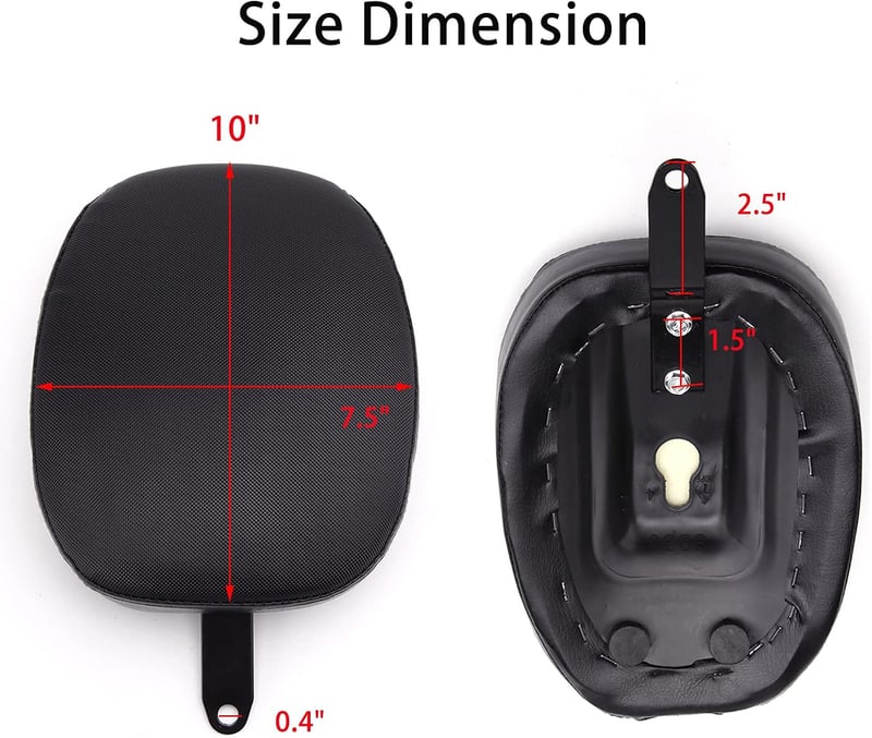 KEEPDSGN Motorkerékpár Hátsó Üléspad Sportster 48 XL1200X XL883 2010-2015