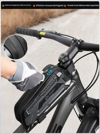 Geantă de bicicletă 3 în 1 KEEPIFY 25L, impermeabilă, pentru portbagaj, cu compartiment pentru laptop și benzi reflectorizante - Negru 5