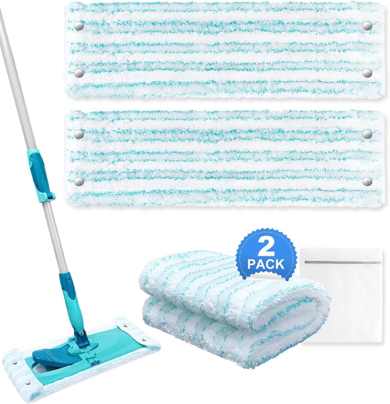 KEEPOW 2db Leifheit Clean Twist XL/Combi XL Micro Duo Mopfej Csere Takarók
