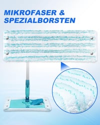 KEEPOW 2db Leifheit Clean Twist XL/Combi XL Micro Duo Mopfej Csere Takarók 3