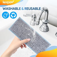 KEEPOW 4 db Mosható Mop Pad iRobot Braava Jet M6134 Robotporszívóhoz 7