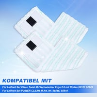 KEEPOW 6db Mikroszálas Felmosófej Leifheit Clean Twist M Ergo Micro Duo Felmosóhoz - Csempére, Parkettára, Laminált Padlóra 7