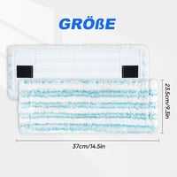 KEEPOW 6db Mikroszálas Felmosófej Leifheit Clean Twist M Ergo Micro Duo Felmosóhoz - Csempére, Parkettára, Laminált Padlóra 6