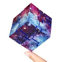KEEYMENT Infinity Cube Fidget hračka, galaktická antistresová kocka pre dospelých a deti, hlavolam na odbúranie úzkosti a krátenie času 1