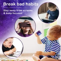 KEEYMENT Infinity Cube Fidget hračka, galaktická antistresová kocka pre dospelých a deti, hlavolam na odbúranie úzkosti a krátenie času 4