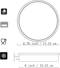 Kefyixc Kerek Alumínium Tortaforma 15cm 3 Darabos Szett Születésnapi Torta Sütéshez 2