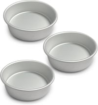 Kefyixc Kerek Alumínium Tortaforma 15cm 3 Darabos Szett Születésnapi Torta Sütéshez 1