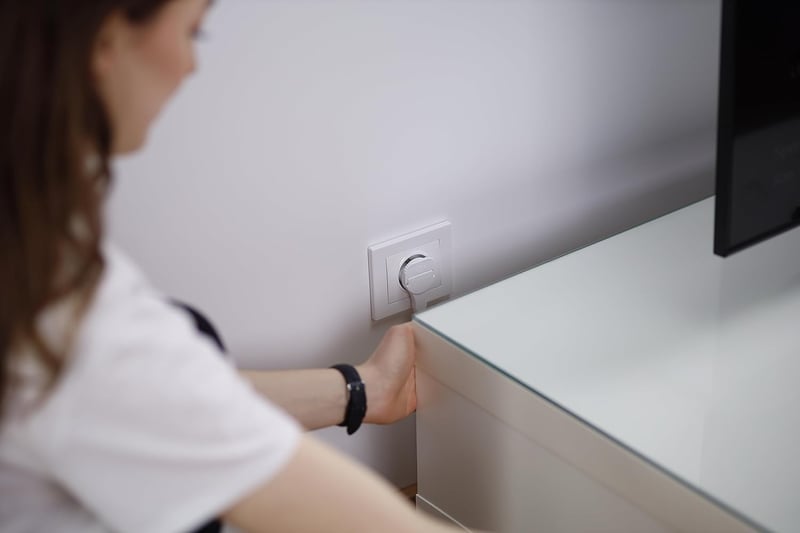 KEL Ultra Lapos Szögelfordító Dugó 5db Fehér 2P 6A Csatlakozó Hosszabbító Javításhoz