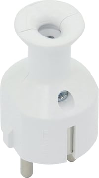 KEL Uni Schuko dugó IP20 védelemmel, 16A/250V - fehér 2