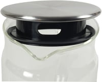 kela Üveg Kanna Fedővel 1 Liter Átlátszó Lé és Ital Kiöntő - 1000 ml 4