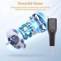 Kelepu kézi elektromos tolltépő gép baromfihoz 4