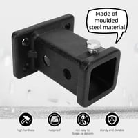 Kelepu Vonóhorog Adapter 2 Hüvelyk Csavaros Univerzális Pótkocsi Vonófej Pickup Teherautó Trailer Alkatrész 3