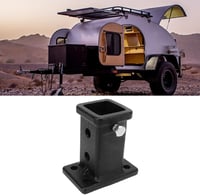Kelepu Vonóhorog Adapter 2 Hüvelyk Csavaros Univerzális Pótkocsi Vonófej Pickup Teherautó Trailer Alkatrész 6