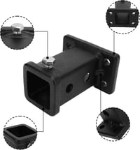 Kelepu Vonóhorog Adapter 2 Hüvelyk Csavaros Univerzális Pótkocsi Vonófej Pickup Teherautó Trailer Alkatrész 8