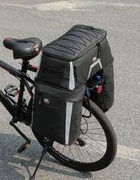 Geantă portbagaj bicicletă KEMIMOTO 4 în 1 cu husă de ploaie - 58 L 5