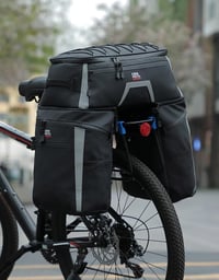 Geantă portbagaj bicicletă KEMIMOTO 4 în 1 cu husă de ploaie - 58 L 6