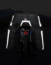 Geantă portbagaj bicicletă KEMIMOTO 4 în 1 cu husă de ploaie - 58 L 4