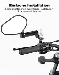 KEMIMOTO Motorkerékpár Tükör CNC Kiterjesztéssel M10 Univerzális 4
