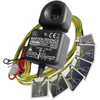 KEMO M186 Odpudzovač kún do auta 12 V/DC elektrický výboj 200 – 300 V vysokofrekvenčný ultrazvuk ochrana vozidiel proti kunám čierny 1