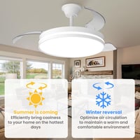 Stropné svietidlo Kemoribe – chybné, na súčiastky: Tienidlo lampy je zdeformované, kvôli čomu sa nemôže otáčať ani ventilátor (stav: viď 2. obrázok) 9