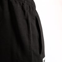 Pantaloni de portar Kempa pentru handbal - Pantaloni sport unisex pentru bărbați, femei, tineri și copii, negri 2