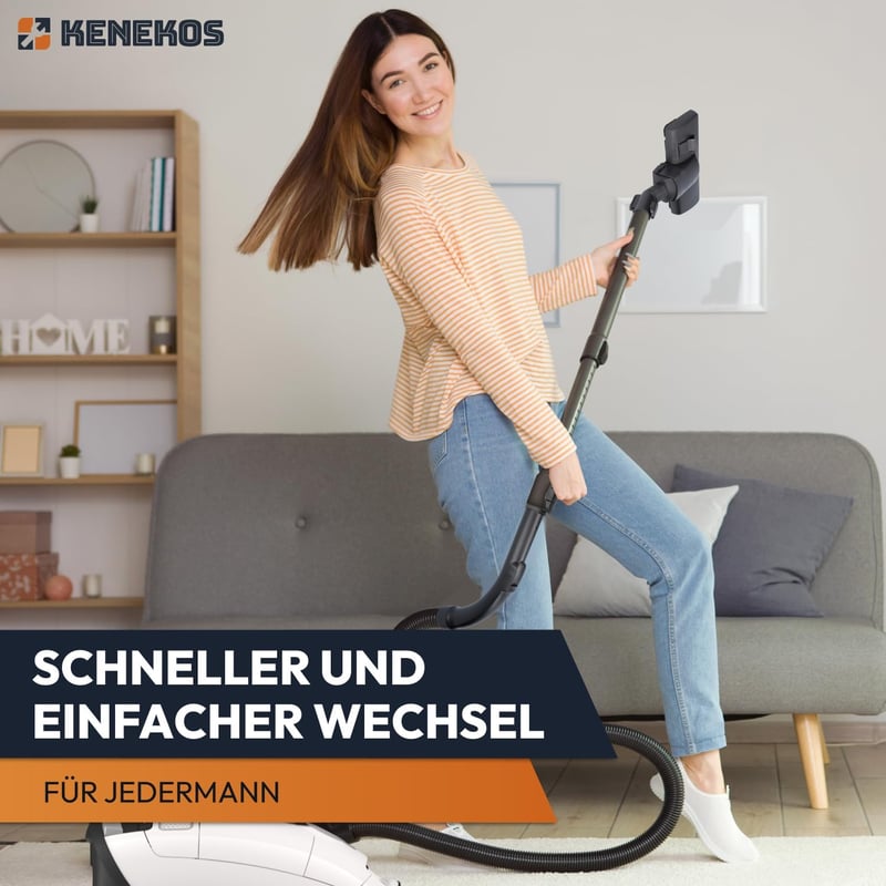 Kenekos univerzális porszívó fej Miele porszívóhoz - összes modellhez kompatibilis