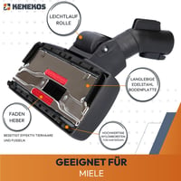 Kenekos univerzális porszívó fej Miele porszívóhoz - összes modellhez kompatibilis 3