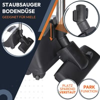 Kenekos univerzális porszívó fej Miele porszívóhoz - összes modellhez kompatibilis 4
