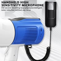Kensbro 120W Megafon Sírénával, Mikrofonnal és Bluetooth Funkcióval, 2000M Hatótáv 3