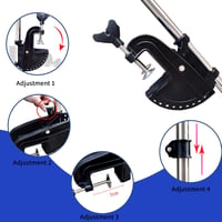 Kensbro 12V elektromos csónakmotor 28 lbs tolóerővel, 5 előre és 3 hátra fokozat 4