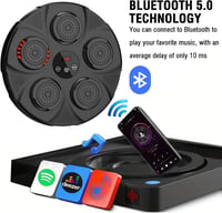 Kensbro Bluetooth Boxzák LED Kijelzővel, USB Töltős Ütésregisztráló Gép Gyerekeknek és Felnőtteknek 2