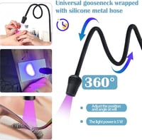 Kensbro UV Szempilla Lámpa LED Fénnyel Gyors Kötéshez Szempilla Ragasztóhoz 3
