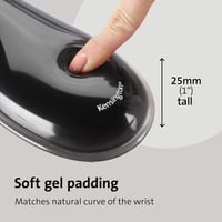 Kensington DuoGel ergonómikus egérpad csuklótámasszal - szürke 3
