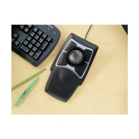 Kensington Expert Mouse Trackball Kábeles optikai ergonomikus hanyattegér, görgetőgyűrűvel, Windows és macOS kompatibilis, fekete (64325) 2