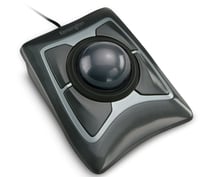Kensington Expert Mouse Trackball Kábeles optikai ergonomikus hanyattegér, görgetőgyűrűvel, Windows és macOS kompatibilis, fekete (64325) 1