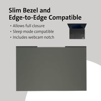 Kensington MagPro mágneses betekintésgátló kijelzővédő 15.6 hüvelykes laptophoz 16x10 adatbiztonság kékszűrővel K55255WW 3