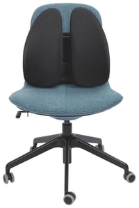 Ergonomická bedrová opierka Kensington SmartFit Conform K60412WW, výškovo nastaviteľný vankúš pod kríže na kancelársku stoličku aj do auta 4
