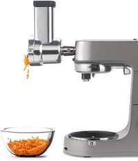 Kenwood KAX643ME Drum Grater Accessories for Kenwood Food Processors, Electric Chopper for Slicing, Grating and Grating Vegetables, Cheese, Nuts, Chocolate and More 2