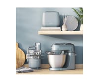 Robot de bucătărie Kenwood MultiPro Compact FDP23.130GY – cuțit din oțel inoxidabil, disc pentru feliere și răzuire, funcție Pulse, albastru 2
