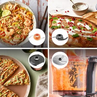 Kenwood Multipro Compact FDP31.020GY Model 2023, Food Processor with 2 Processing Speeds + Pulse, Bowl 2.1 L, Electric Vegetable Cutter for Chopping, Grating and Kneading, 800 W 6