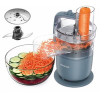 Robot de bucătărie compact Kenwood MultiPro Go, 650 W, bol 1,3 l, gri 4